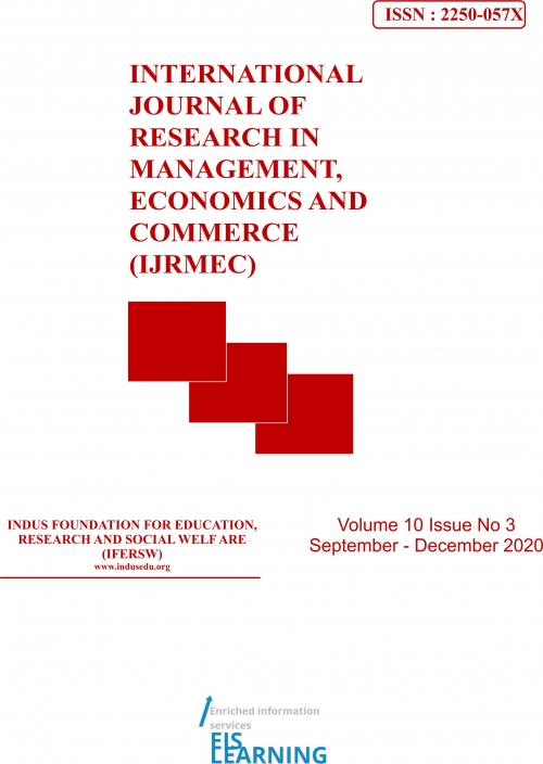 International Journal of Research in Management, Economics & Commerce 